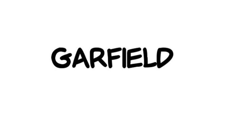 Garfield Font Free Download – DoUploads